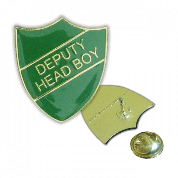Badge: Deputy Head Boy Green - Enamel