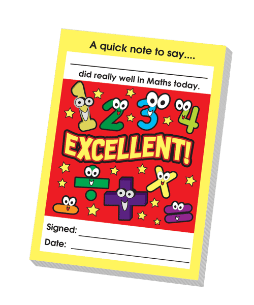 Notepad: Did Really Well In Maths Today. Well Done! Quick Notepad