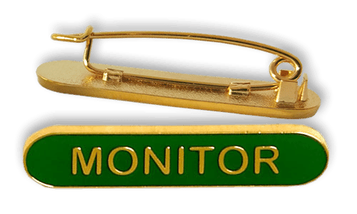Badge: Monitor Bar Green - Enamel