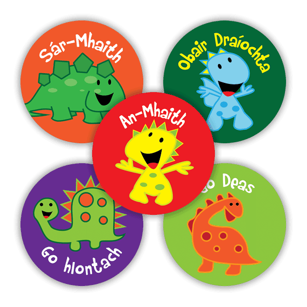 Sticker: Irish Dinos Variety Pack