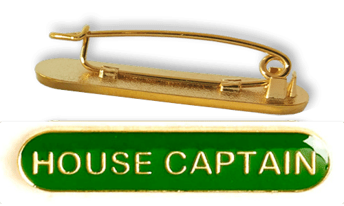 Badge: Green House Captain Bar - Enamel