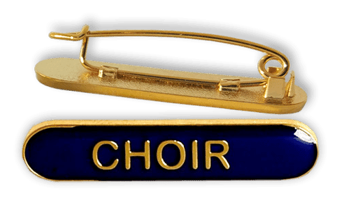 Badge: Choir Bar Blue - Enamel