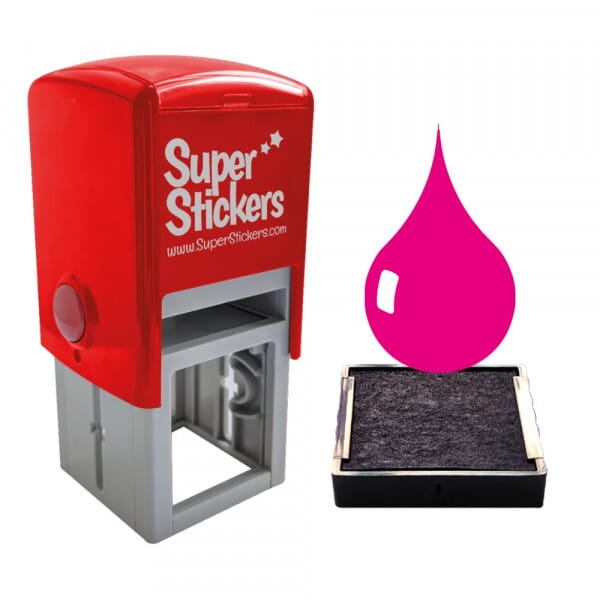 Ink: 28mm Stamper Pink Ink Pads - Pack Of 2