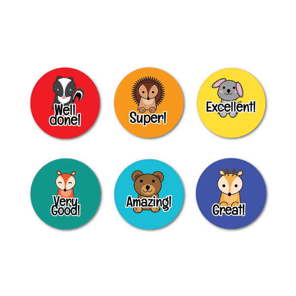 Stickers: Praise Animals Mini Stickers