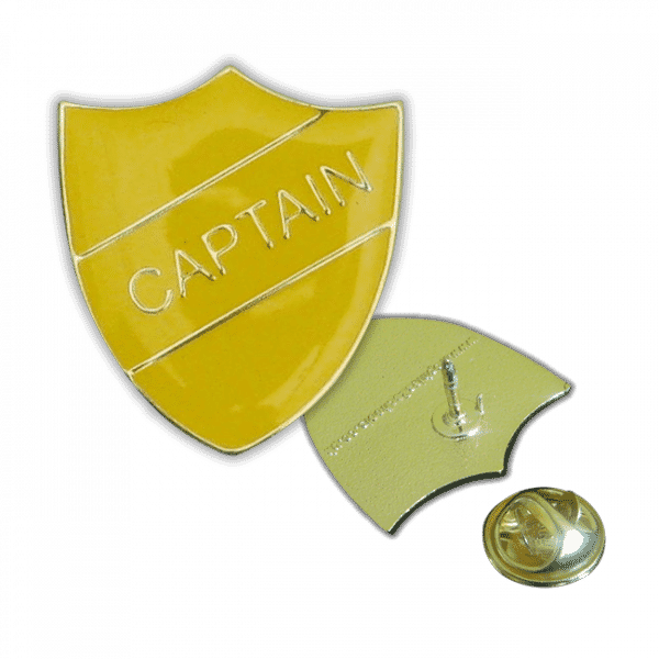 Badge: Captain Yellow - Enamel