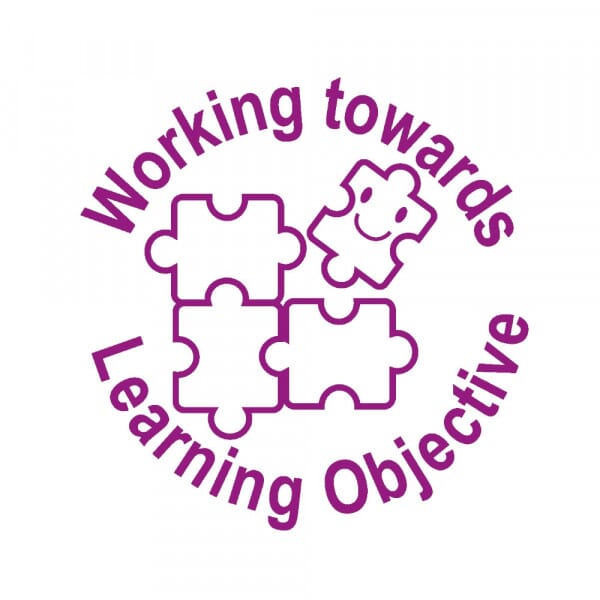Stamper: Working Towards Learning Objective - Purple