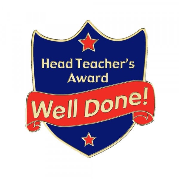 Badge: Head Teacher's Award - Enamel