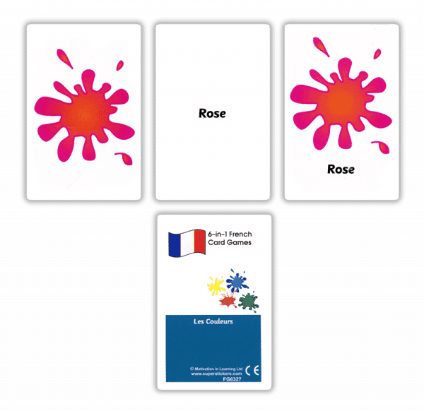 Games: Les couleurs Card Pack