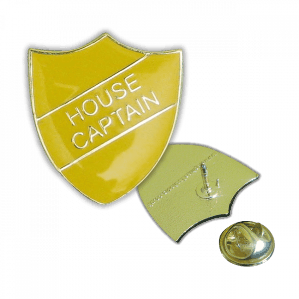 Badge: House Captain Yellow - Enamel