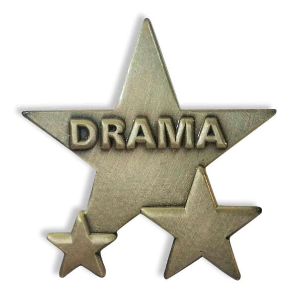 Badge: Drama Triple Star - Metal