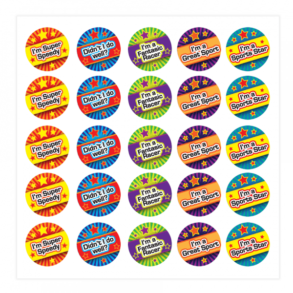 Participate Sticker Sports Day Participation Reward Stickers