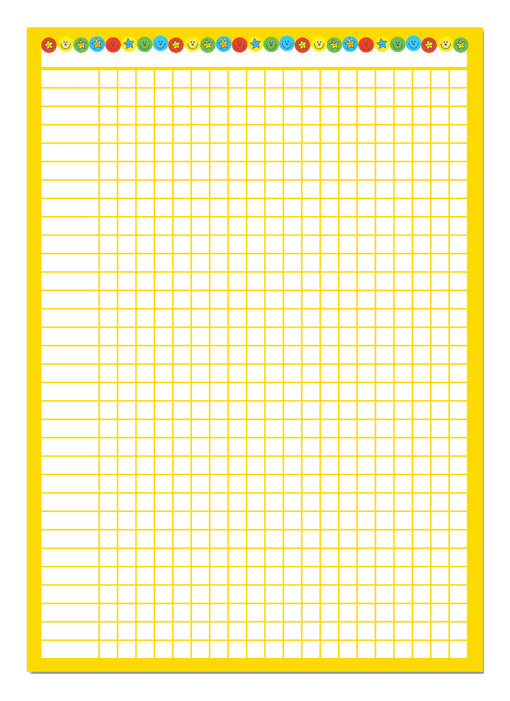 Classroom chart