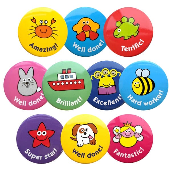 Badges: Mixed Praise Pack 38mm