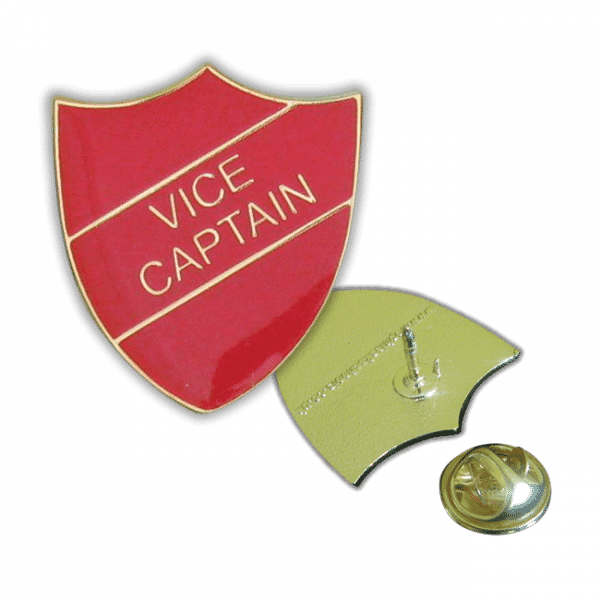 Badge: Vice Captain Red - Enamel