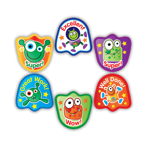 Sticker: Die Cut Aliens