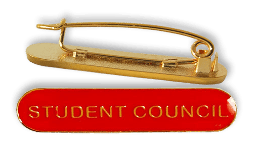 Badge: Student Council Bar Red - Enamel