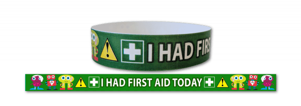 Wristband: I Had First Aid Today